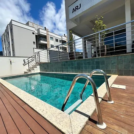 Lindo! Apto Com Piscina Na Praia De Palmas! Sv01H Governador Celso Ramos Exterior photo