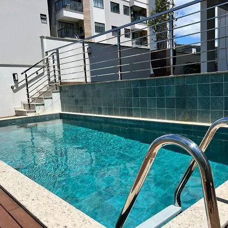 Lindo! Apto Com Piscina Na Praia De Palmas! Sv01H Governador Celso Ramos Exterior photo